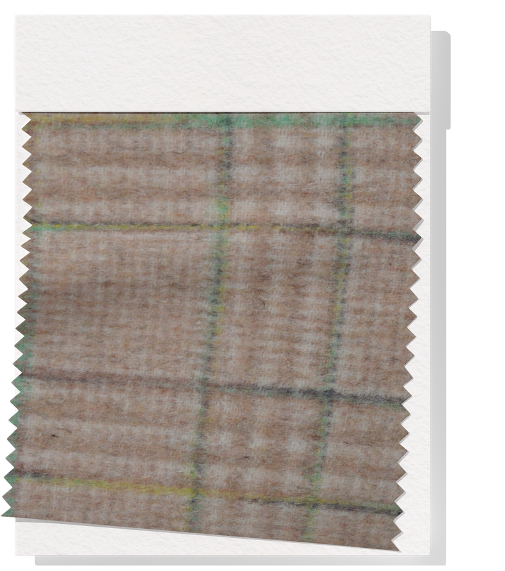 DOUBLE FACED CHECK WOOL $24.00P/M - Sagebrush