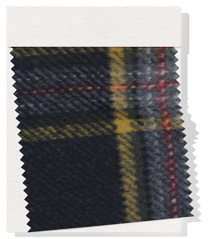 DOUBLE FACED CHECK WOOL $24.00P/M - Ochre Trail