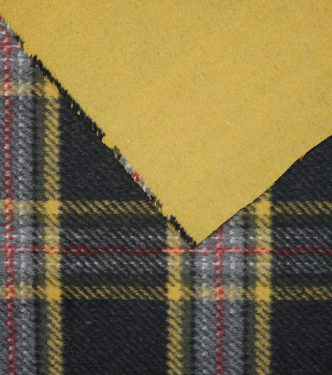 DOUBLE FACED CHECK WOOL $24.00P/M - Ochre Trail