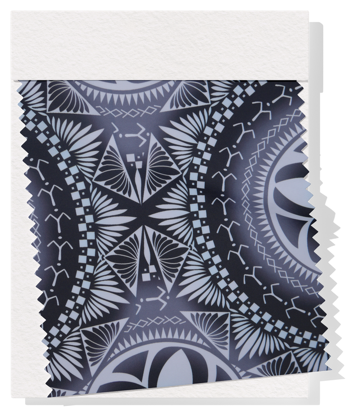 Polyester Mini Matt Pacific Print $9.00p/m Design #17