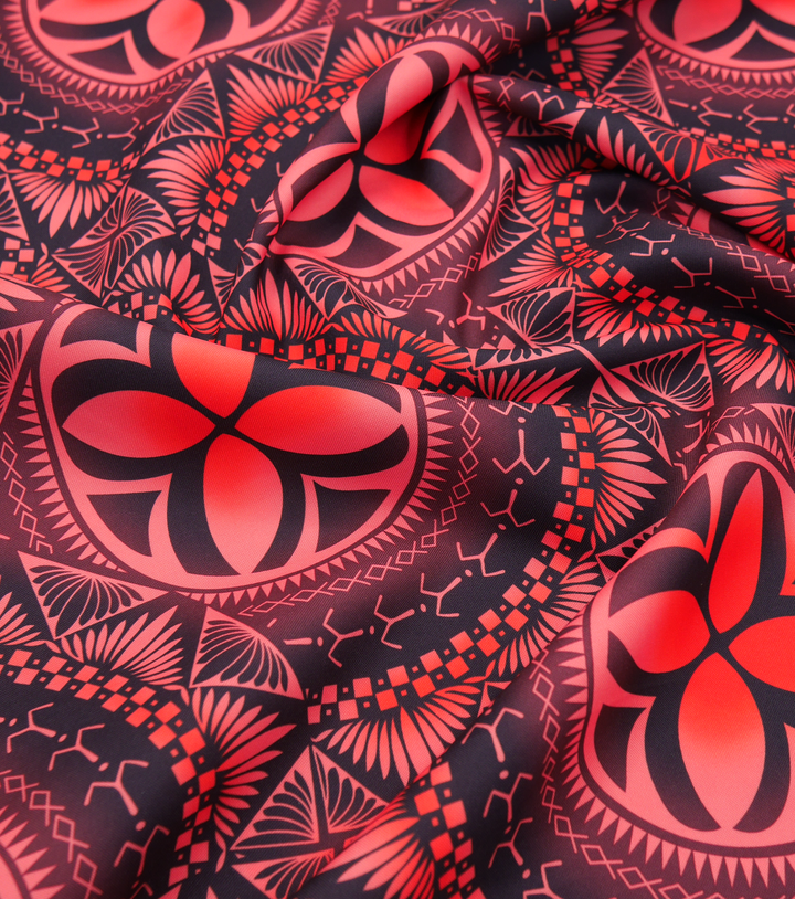 Polyester Mini Matt Pacific Print $9.00p/m Design #16