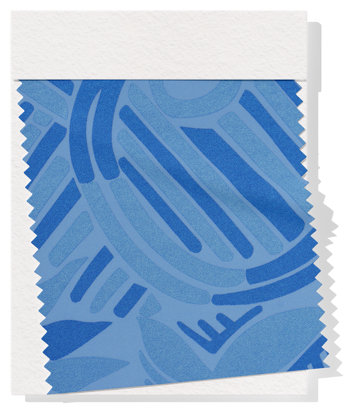 STRETCH POLYESTER PACIFIC PRINT $12.00P/M