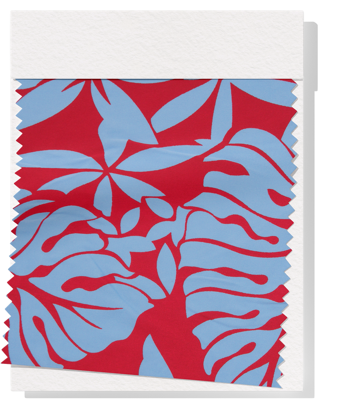 STRETCH POLYESTER PACIFIC PRINT $12.00P/M