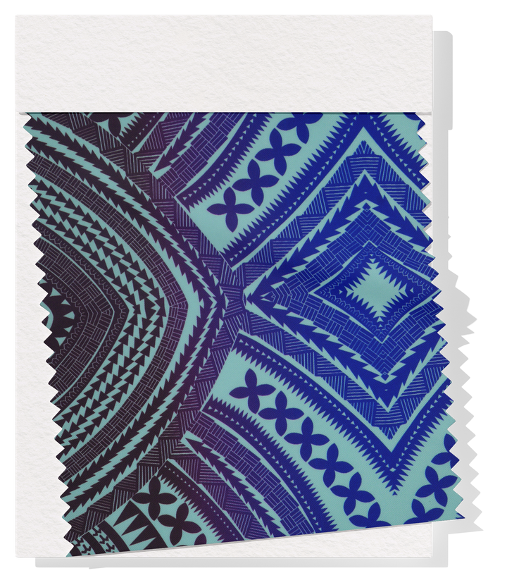 Polyester Mini Matt Pacific Print $9.00p/m Design #1