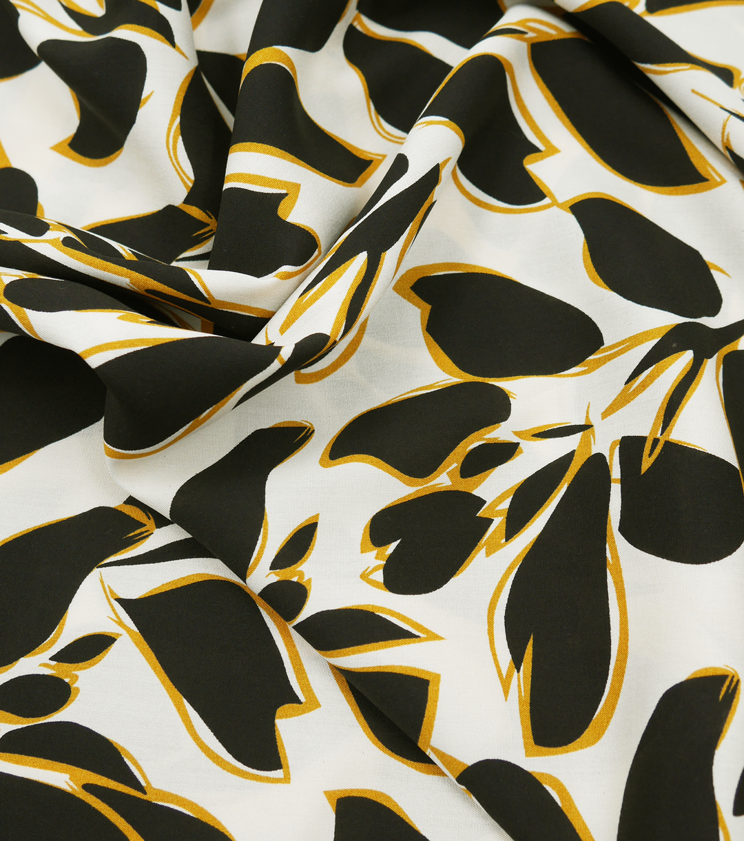 Printed Rayon $12.00p/m - Myra Black