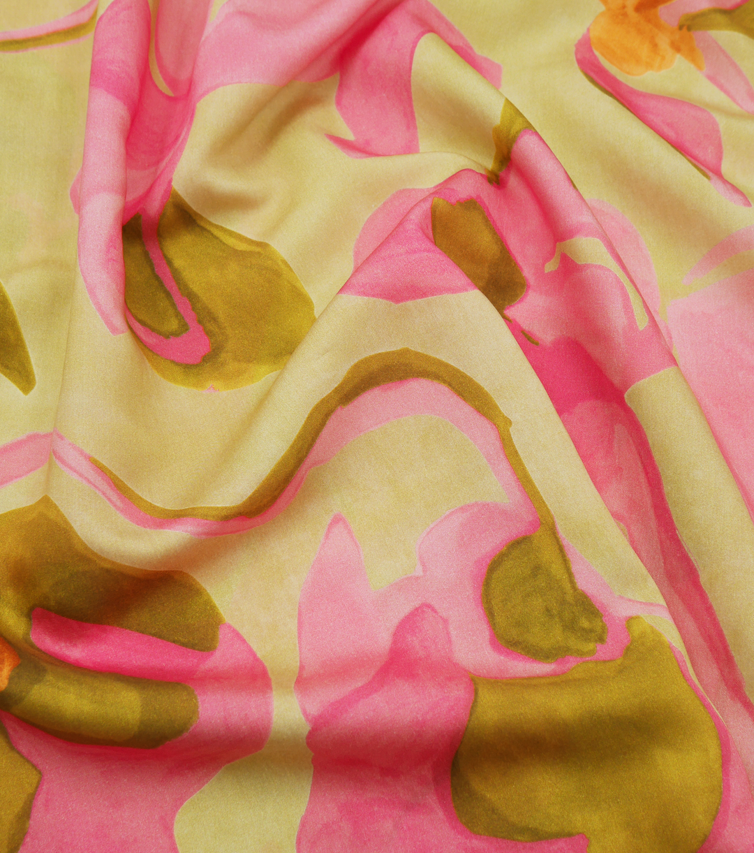 Printed Nylon/Rayon $18.00p/m - Zarah Green
