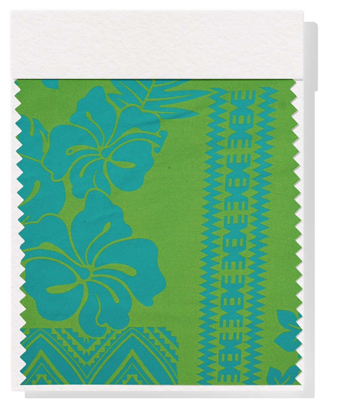 STRETCH POLYESTER PACIFIC PRINT $12.00P/M