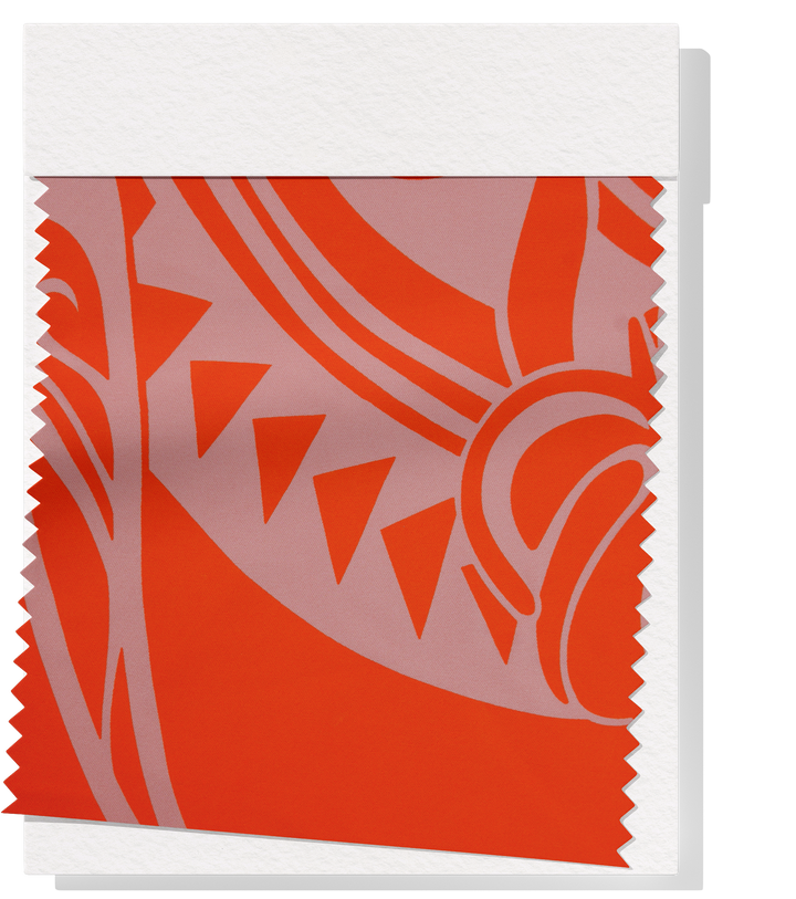 STRETCH POLYESTER PACIFIC PRINT $12.00P/M