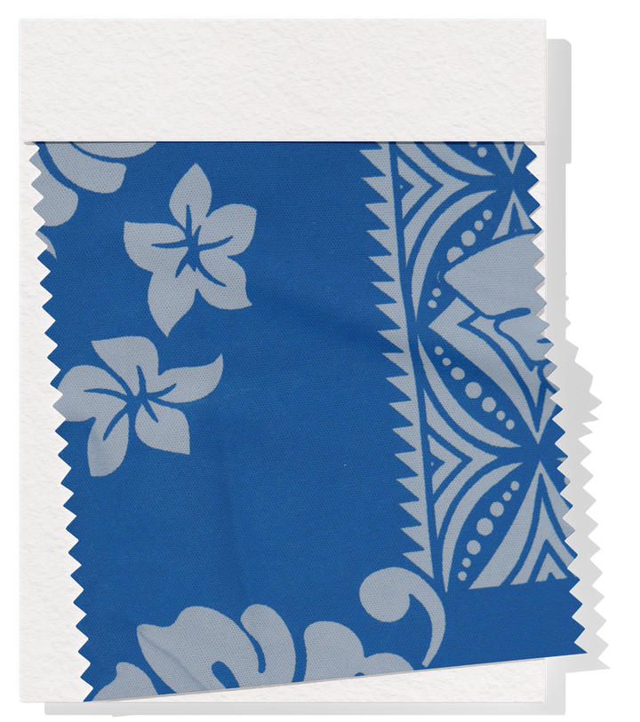 STRETCH POLYESTER PACIFIC PRINT $12.00P/M