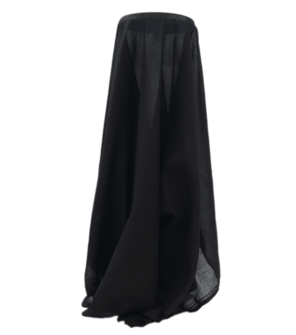 ANTIQUE LAWN $7.00 P/M - Black - The Fabric Shop