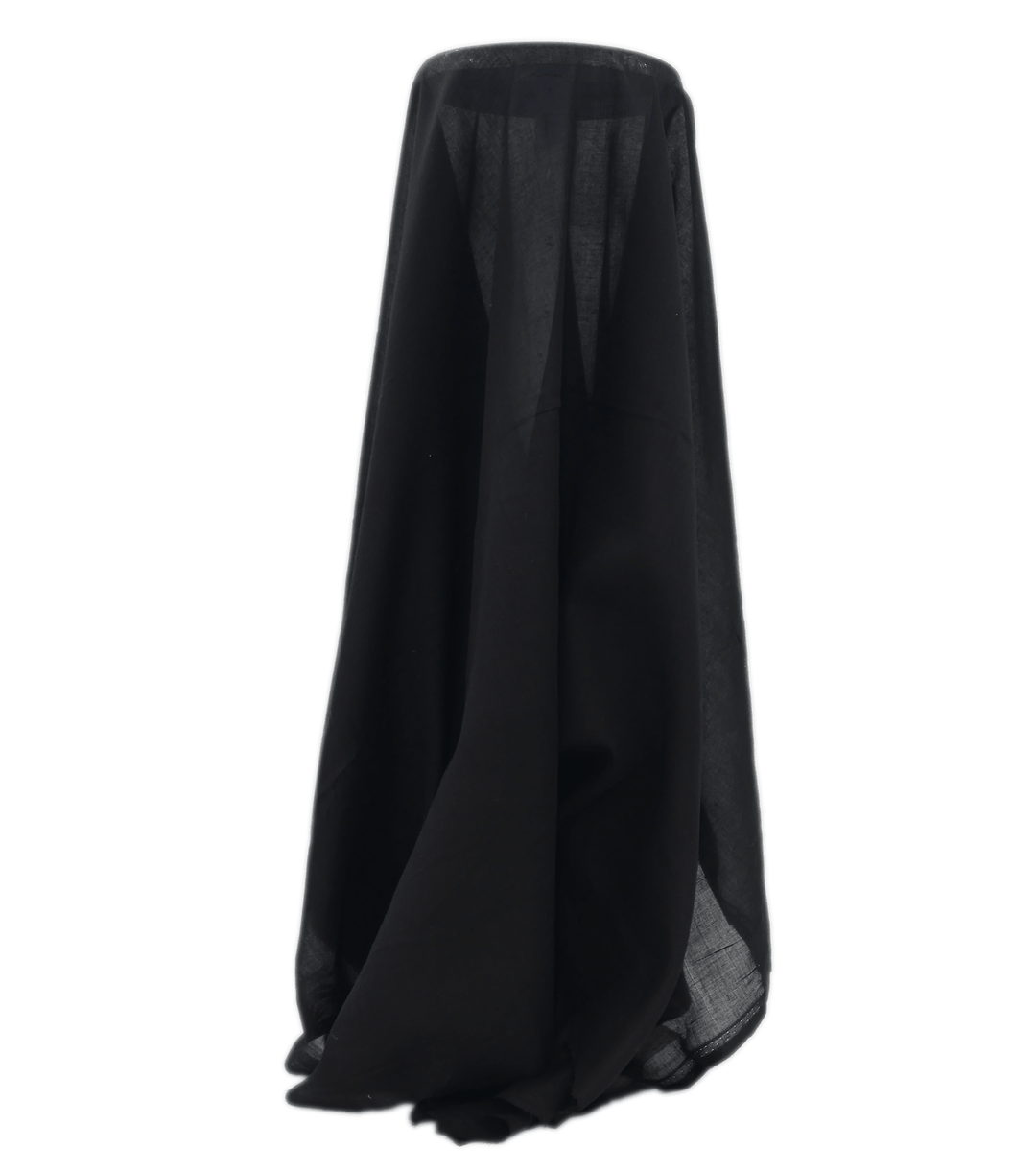 ANTIQUE LAWN $7.00 P/M - Black - The Fabric Shop