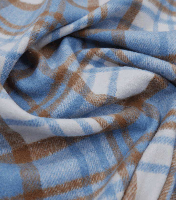 CHECKED WOOL $18.00P/M - Cloudbreak Check - The Fabric Shop