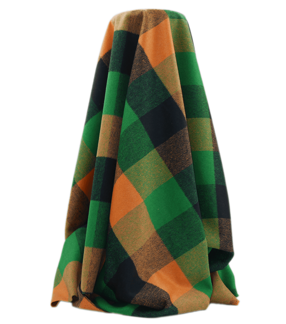 CHECKED WOOL $24.00P/M - Forest Marmalade - The Fabric Shop