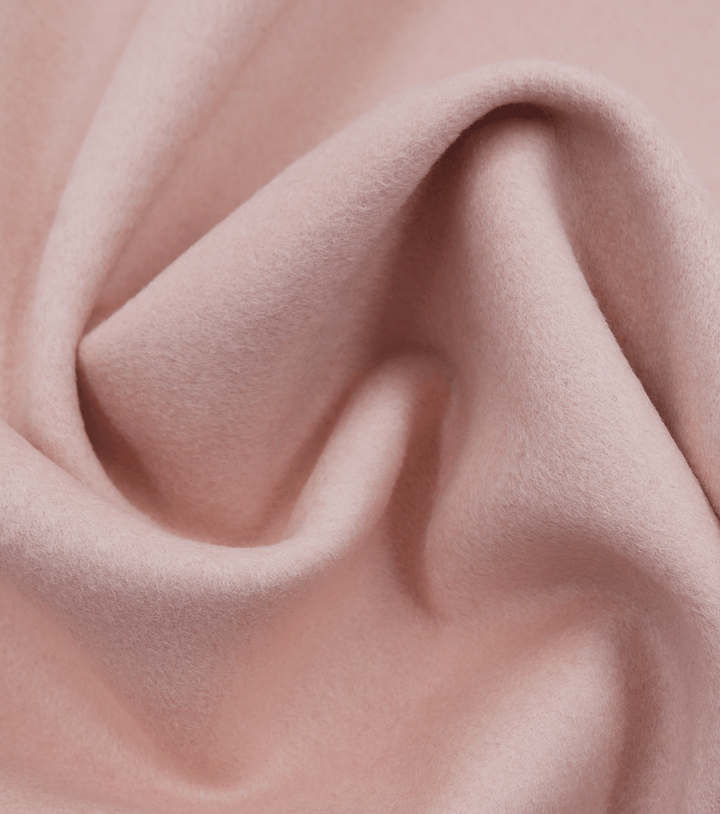 DOUBLE FACED WOOL $24.00P/M - Blush Petal - The Fabric Shop