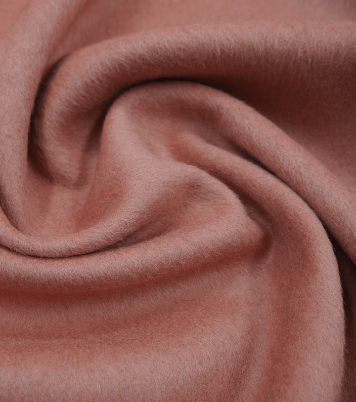 DOUBLE FACED WOOL $24.00P/M - Clay Rose - The Fabric Shop