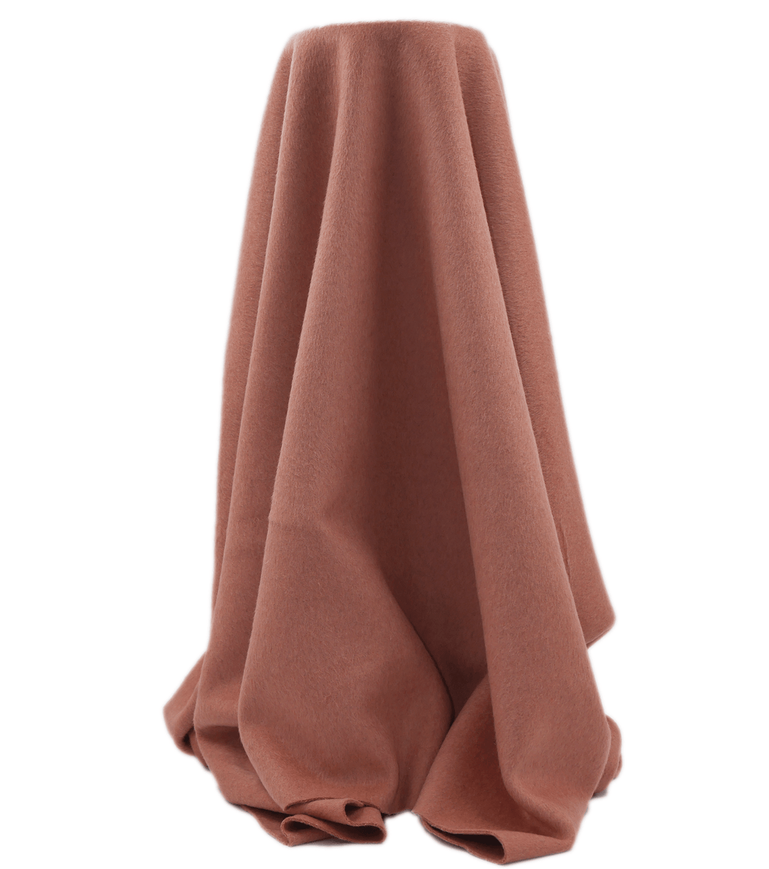 DOUBLE FACED WOOL $24.00P/M - Clay Rose - The Fabric Shop