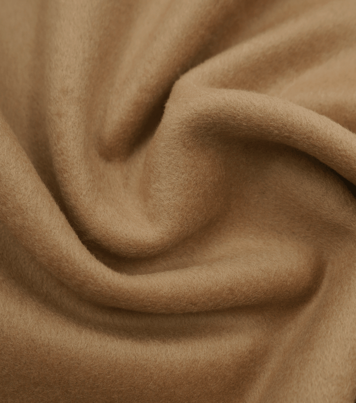 DOUBLE FACED WOOL $24.00P/M - Golden Camel - The Fabric Shop