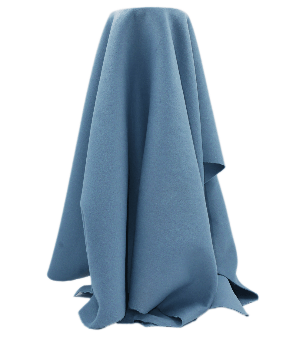 DOUBLE FACED WOOL $24.00P/M - Misty Sky - The Fabric Shop