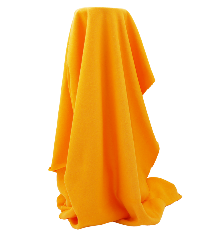 Sweat Shirting Polyester / Cotton $15.00p/m - Golden Yellow