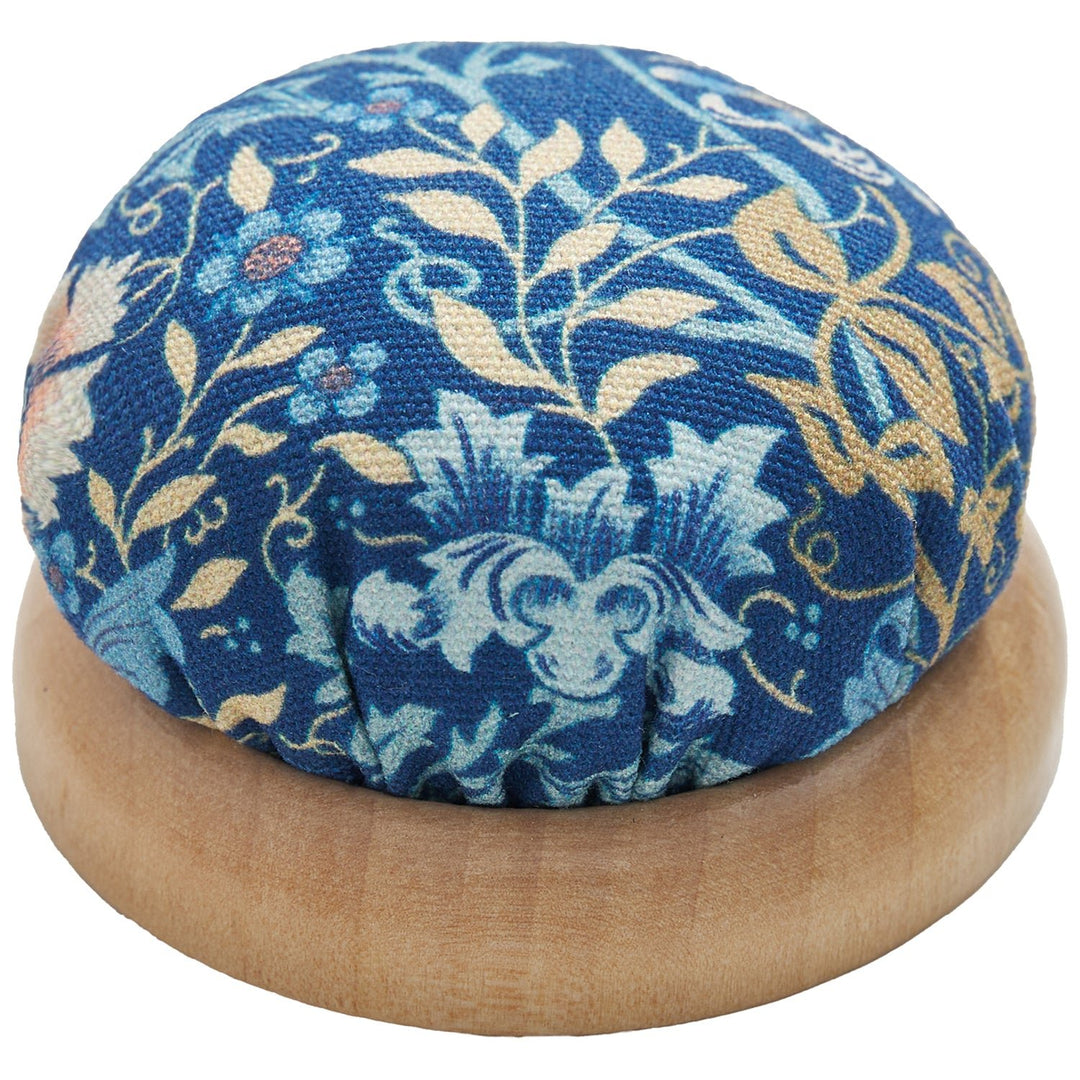Hobby Gift Pin Cushion Wooden Base - $11.30 - The Fabric Shop