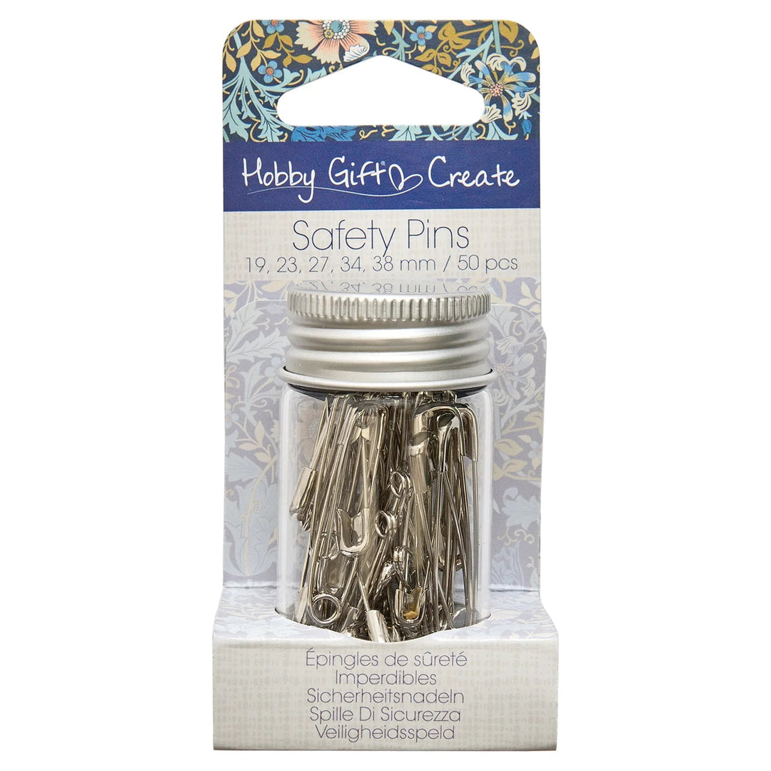 Hobby Gift Safety Pins in Jar - $7.80 - The Fabric Shop