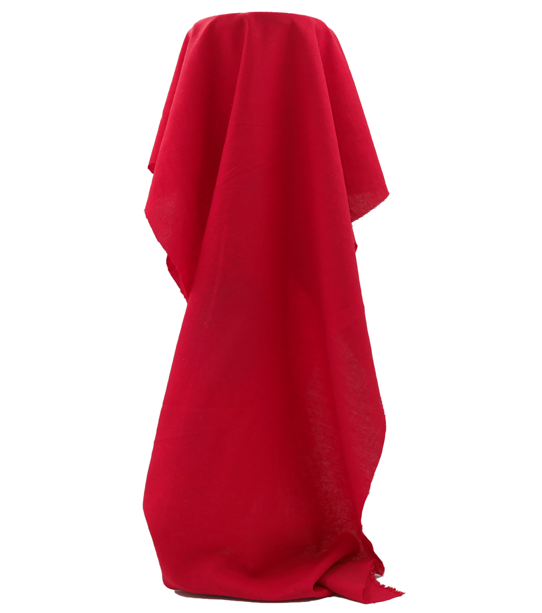 Linen / Cotton $14.00p/m - Pillar Box Red