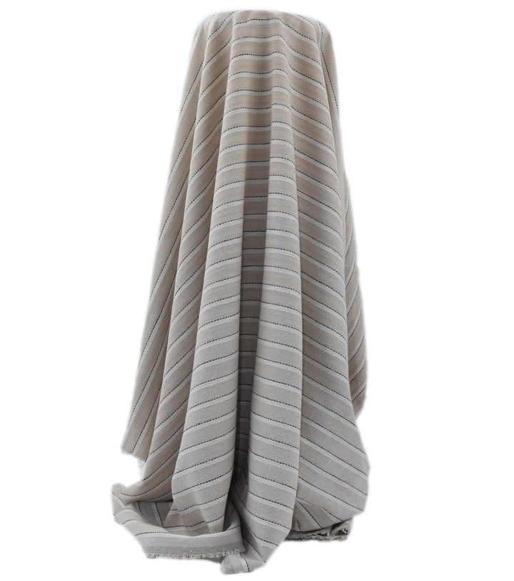 LINEN / COTTON $16.00P/M - Harbour Stripe - The Fabric Shop