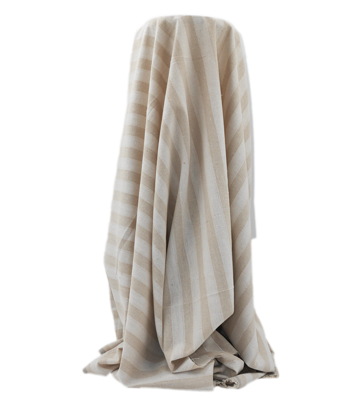 LINEN / COTTON $16.00P/M - Sand Dune Stripe