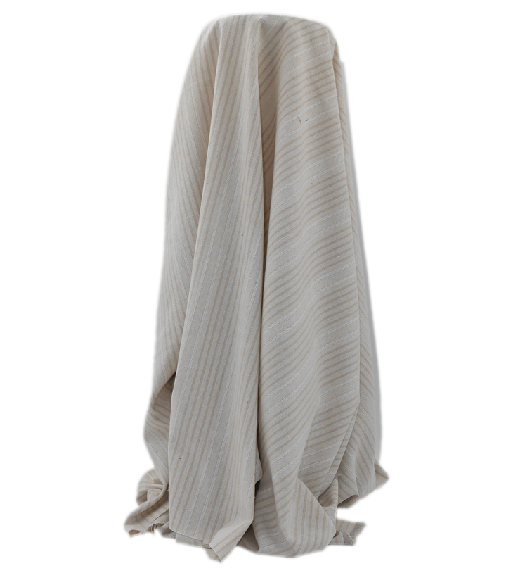 LINEN / COTTON $16.00P/M - Sea Mist Stripe