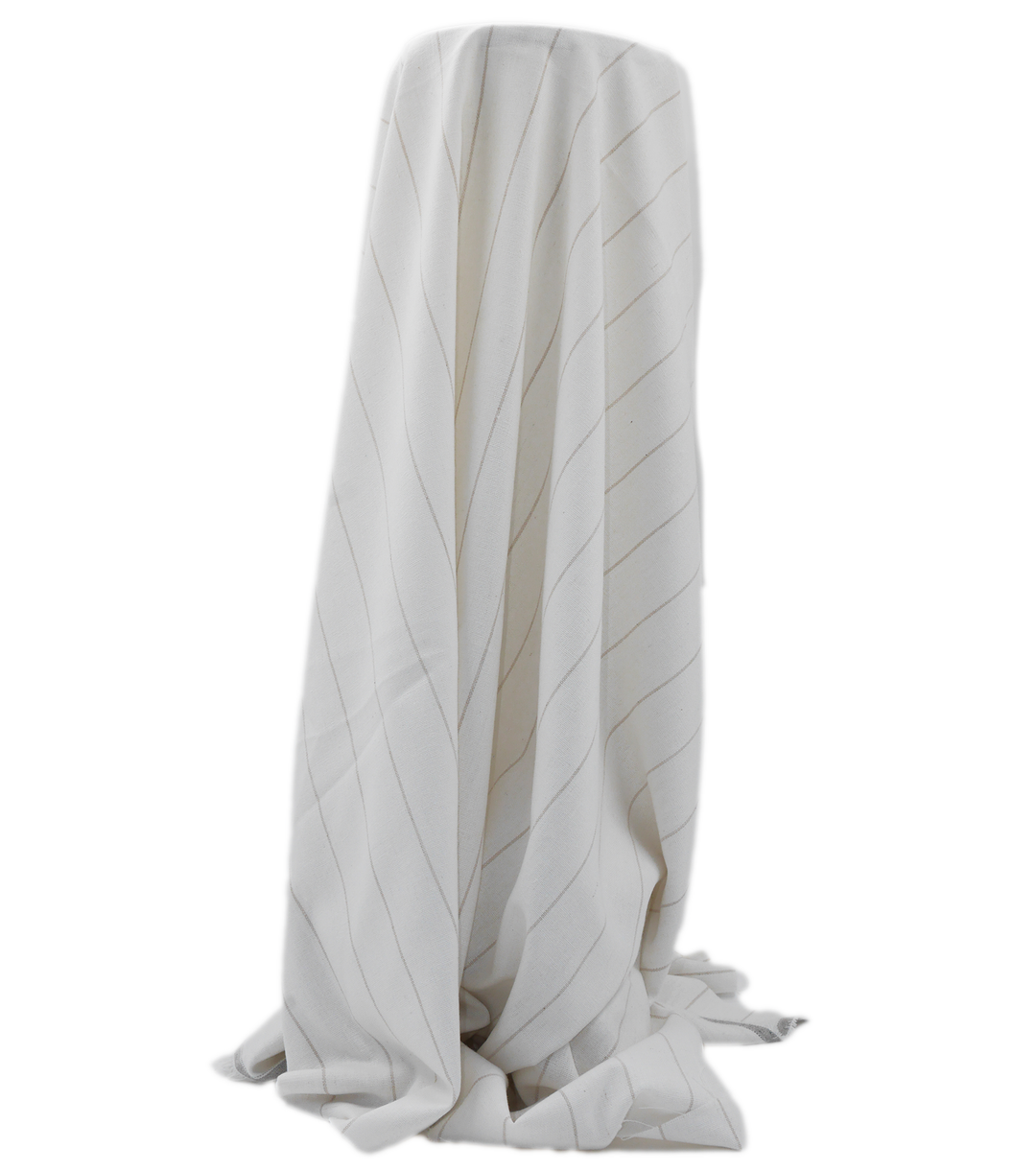 LINEN / COTTON $16.00P/M - Salt Linen Stripe