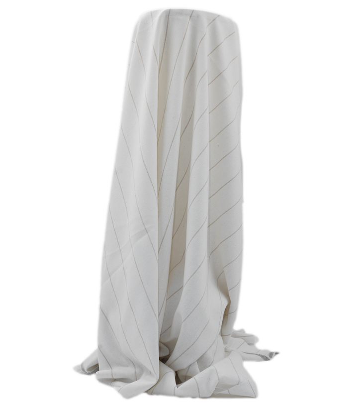 LINEN / COTTON $16.00P/M - Salt Linen Stripe