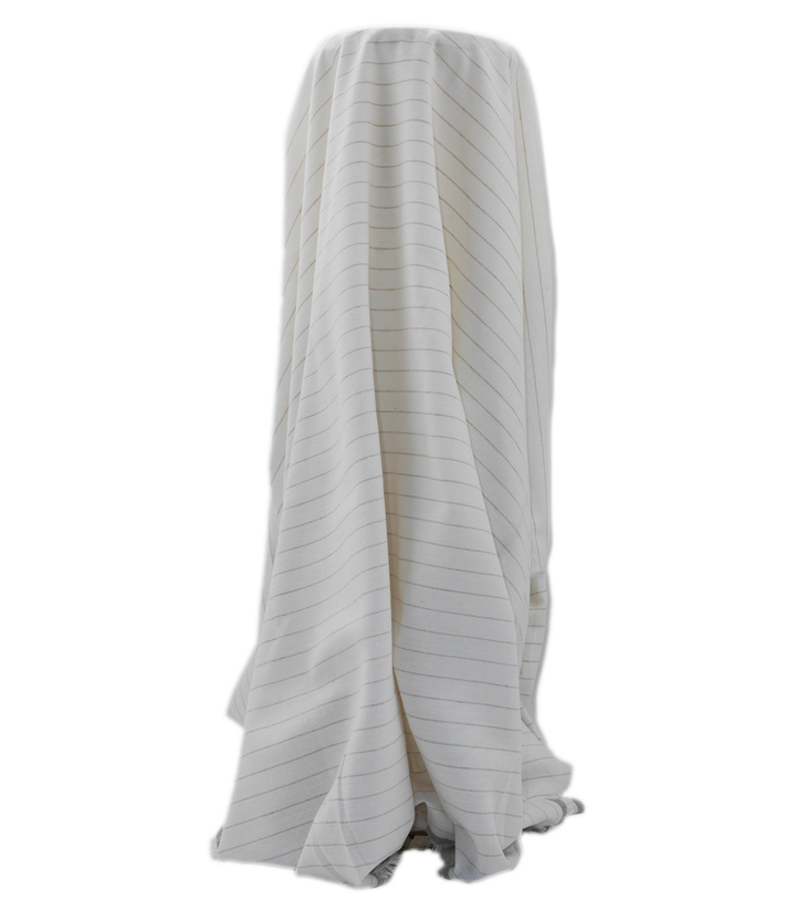LINEN / COTTON $16.00P/M - Pebble Pinstripe