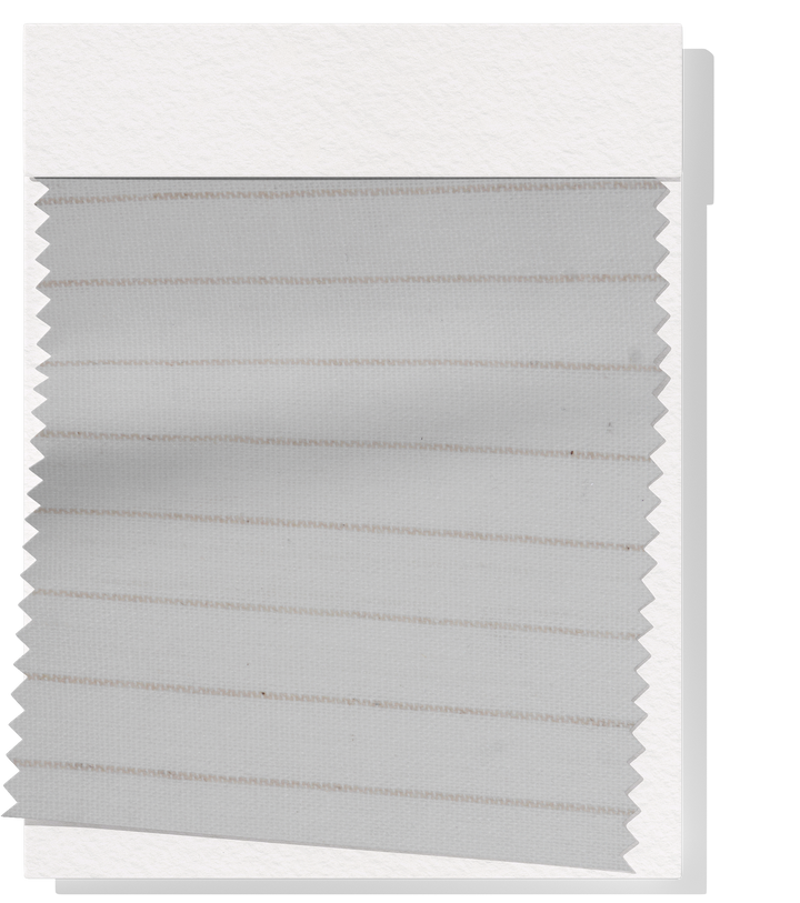LINEN / COTTON $16.00P/M - Pebble Pinstripe