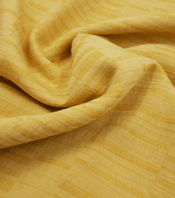 Nylon/Rayon/Linen $12.00 pm - Mustard - The Fabric Shop