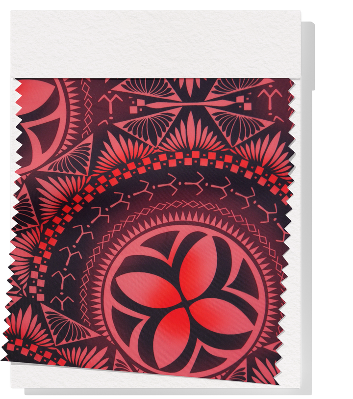 Polyester Mini Matt Pacific Print $9.00p/m Design #16