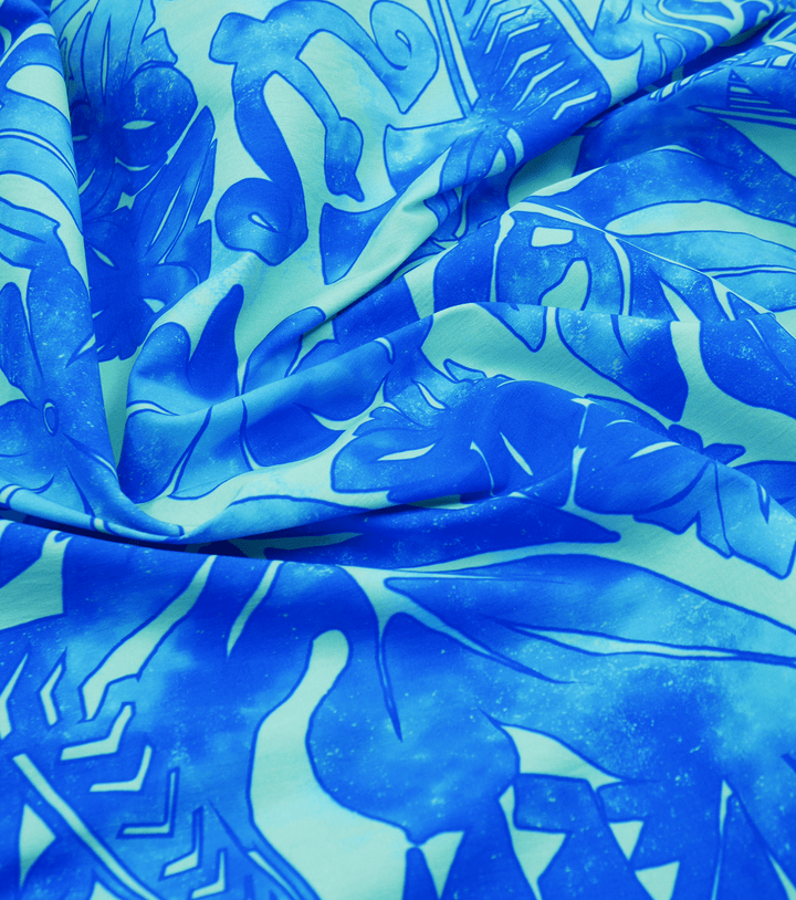 PACIFIC PRINTED BENGALINE $16.00P/M - The Fabric Shop