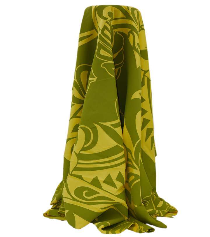 STRETCH POLYESTER PACIFIC PRINT $12.00P/M