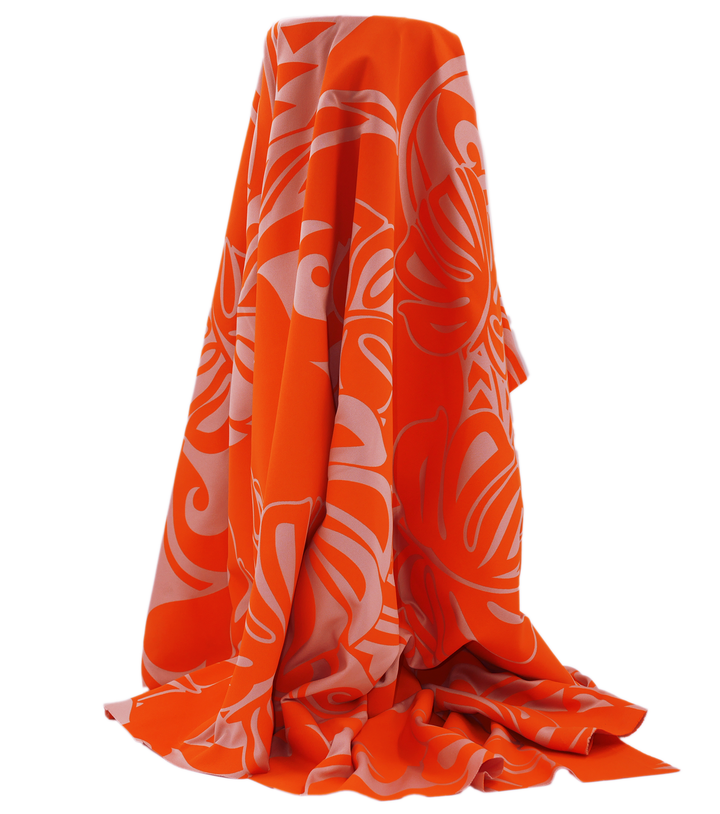 STRETCH POLYESTER PACIFIC PRINT $12.00P/M