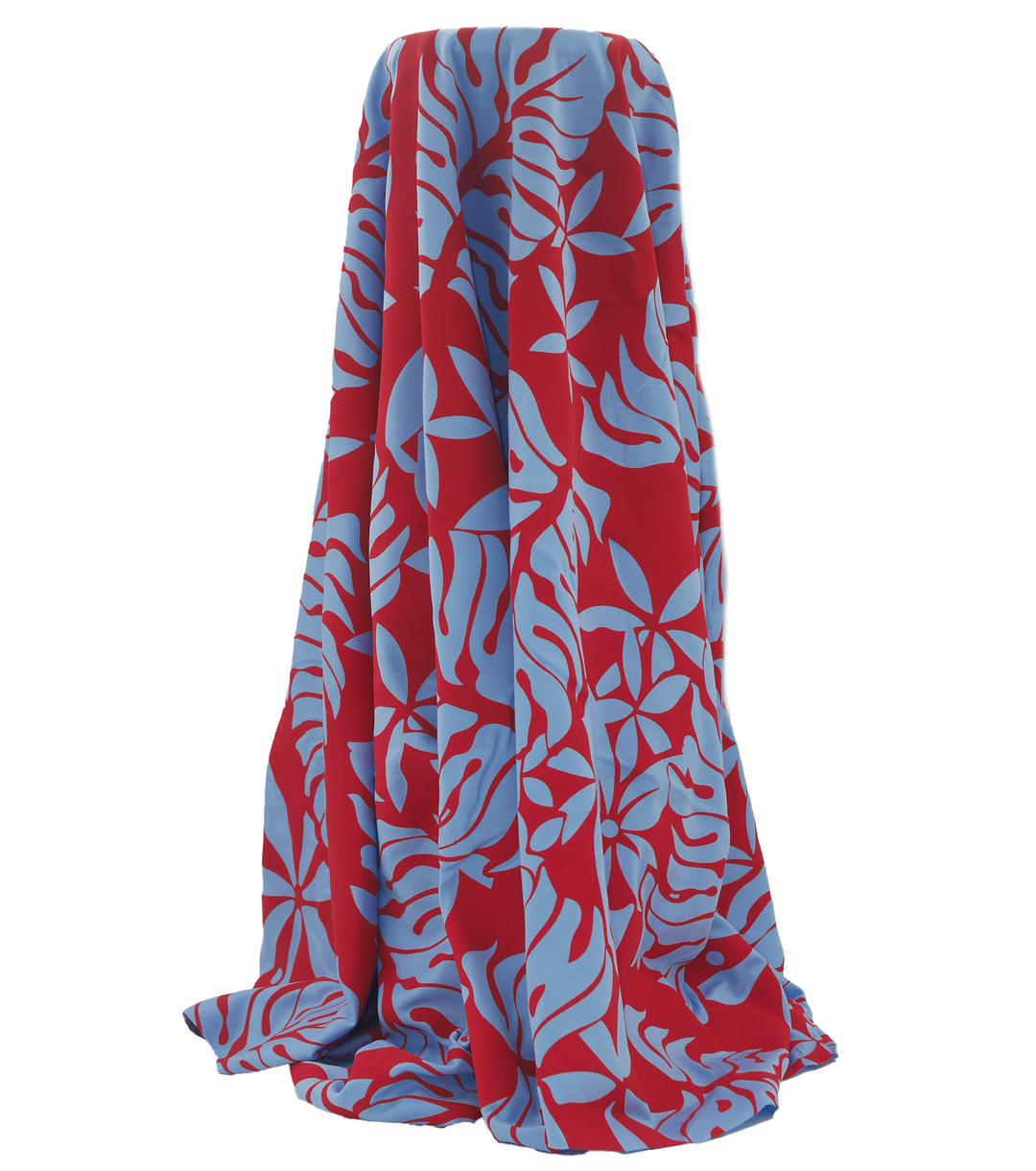 STRETCH POLYESTER PACIFIC PRINT $12.00P/M