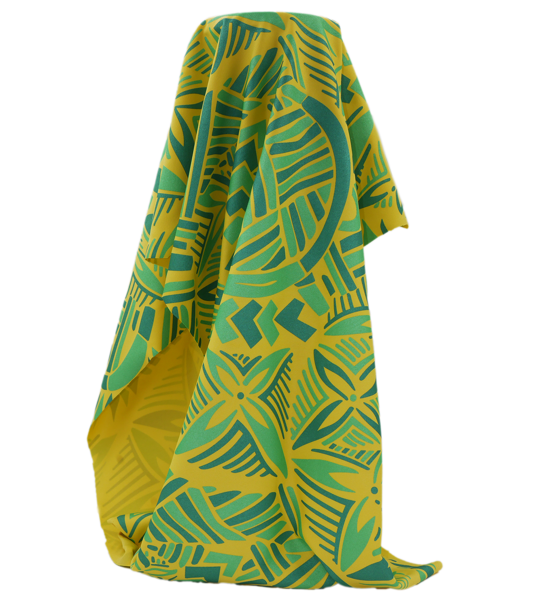 STRETCH POLYESTER PACIFIC PRINT $12.00P/M