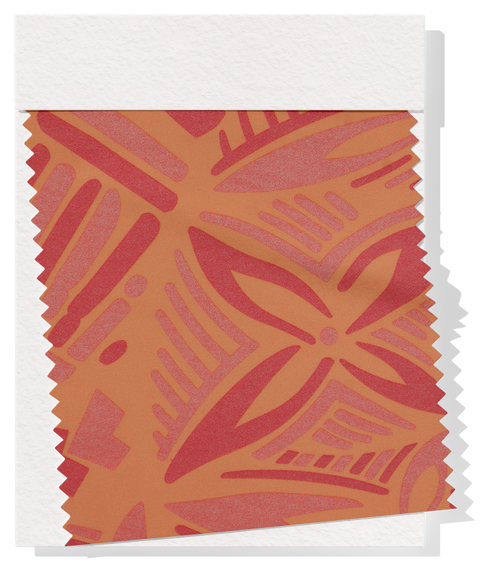 STRETCH POLYESTER PACIFIC PRINT $12.00P/M