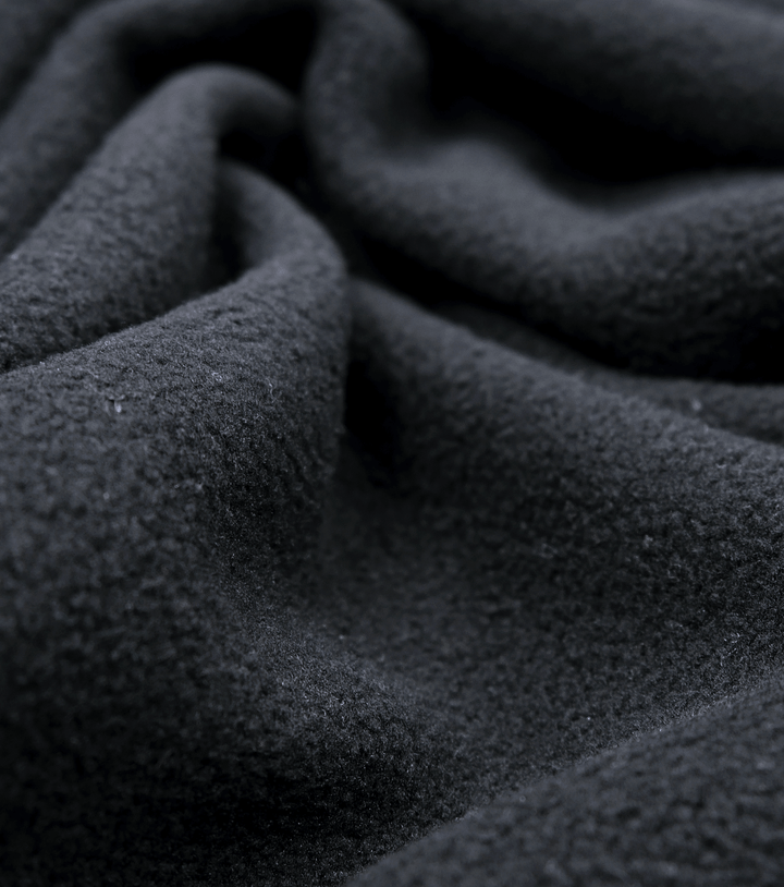 Polar Fleece $14.00p/m - Black - The Fabric Shop