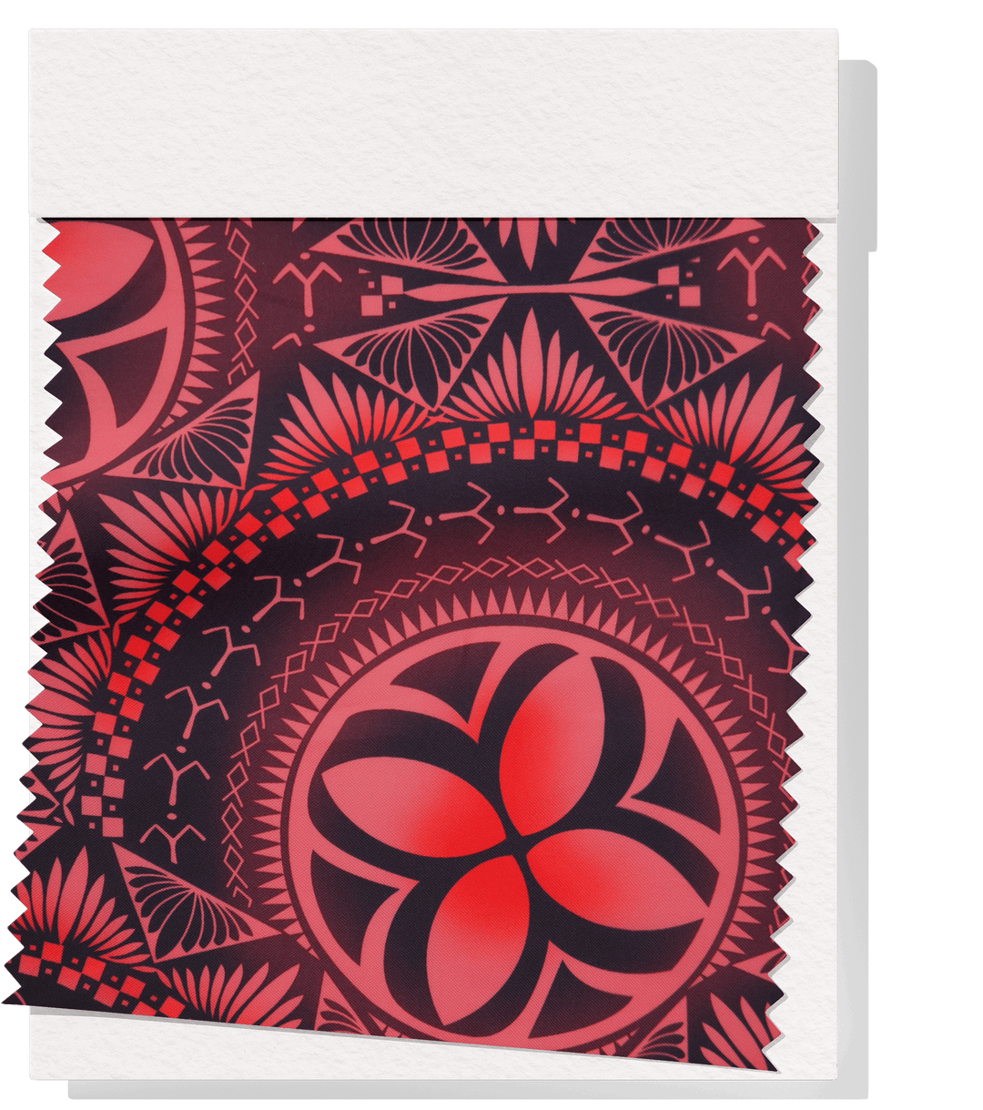 Polyester Mini Matt Pacific Print $9.00p/m Design 16 - The Fabric Shop