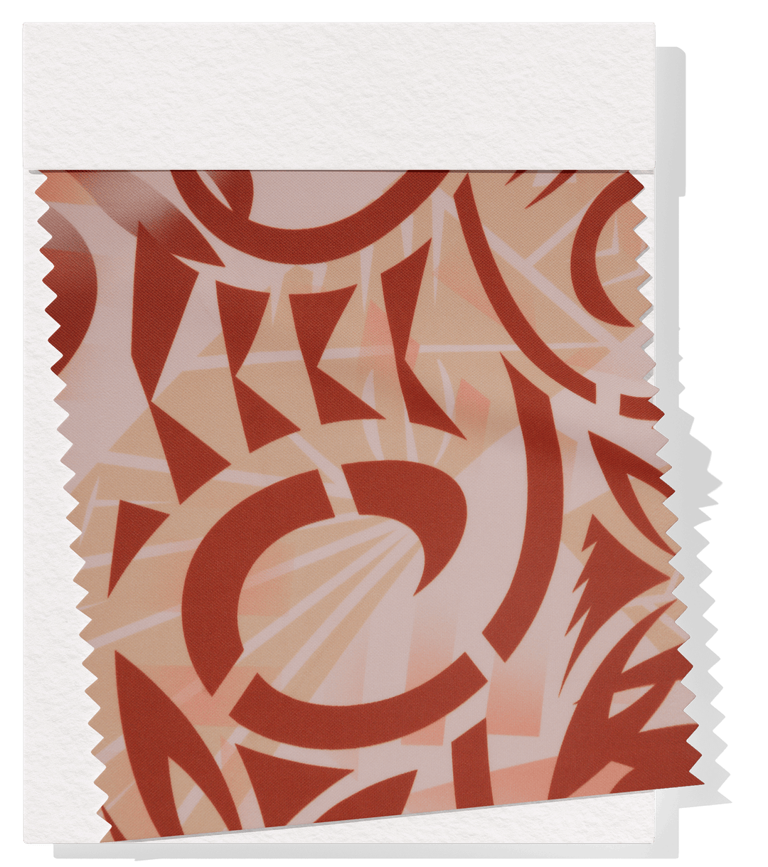 Polyester Mini Matt Pacific Print $9.00p/m Design 5 - The Fabric Shop