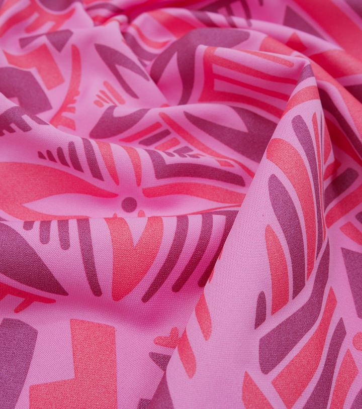 STRETCH POLYESTER PACIFIC PRINT $12.00P/M