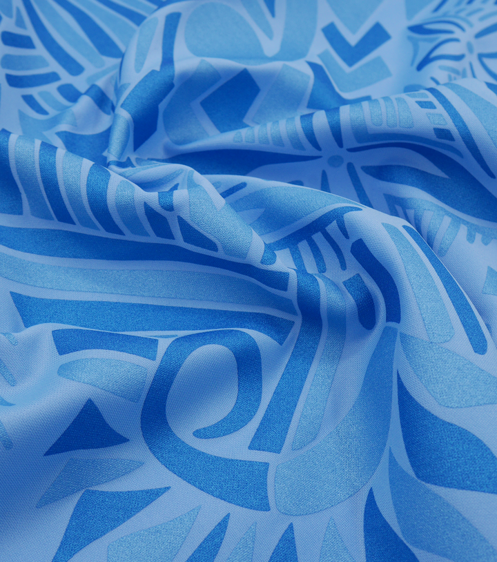 STRETCH POLYESTER PACIFIC PRINT $12.00P/M
