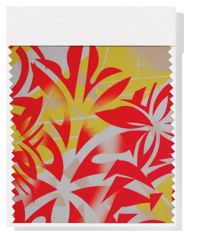 Polyester Mini Matt Pacific Print $9.00p/m Design #7