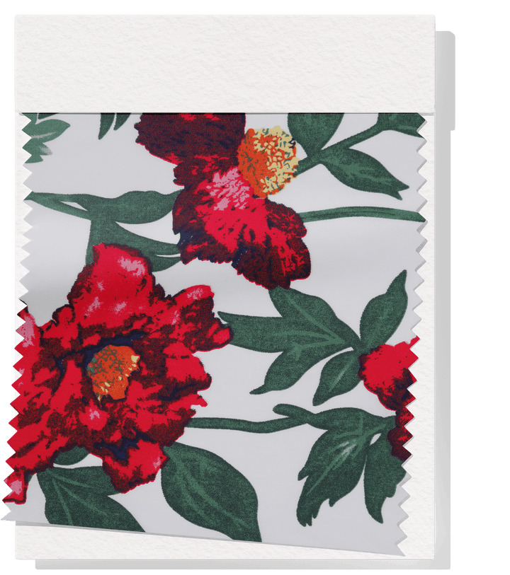 Printed Cotton Poplin - $12.00p/m Design 12 - The Fabric Shop