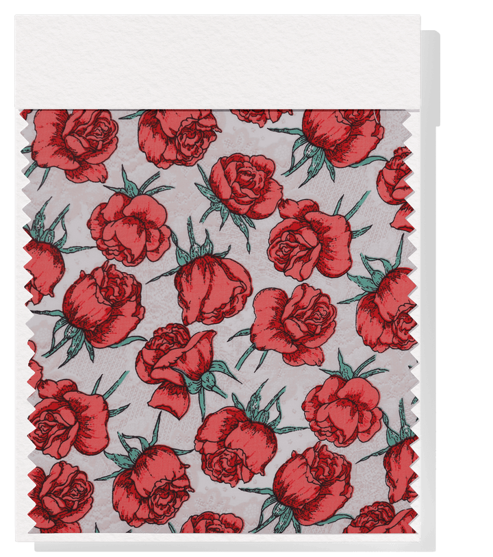 Printed Cotton Poplin - $12.00p/m Design 13 - The Fabric Shop