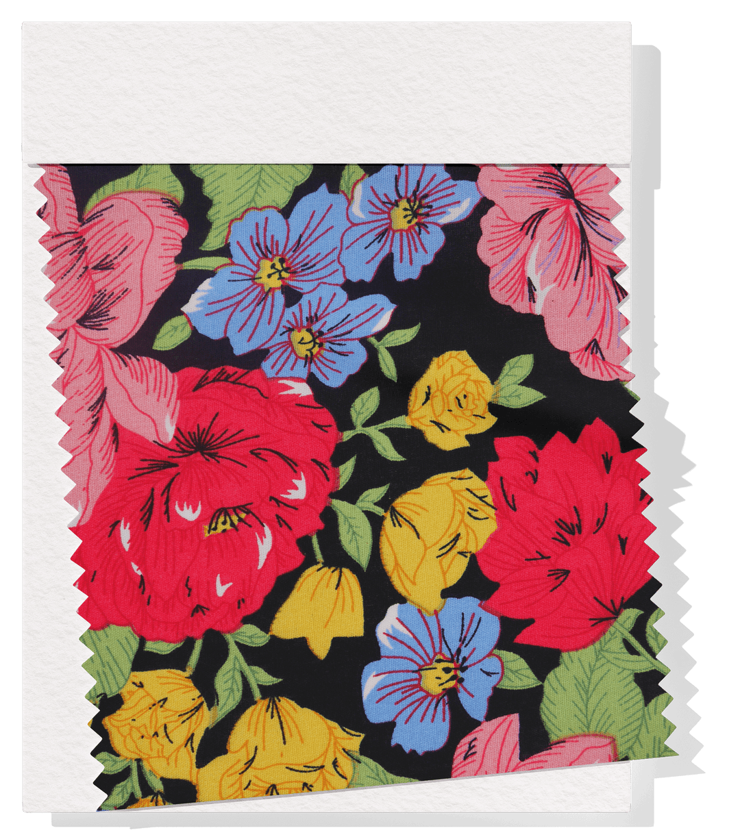 Printed Cotton Poplin - $12.00p/m Design 14 - The Fabric Shop